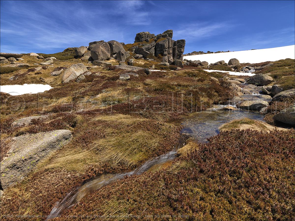Peter Bellingham Photography Granite Tor and Stream - Rams Head Range - NSW SQ (PBH4 00 10808)